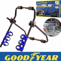 Suport pentru 3 biciclete cu prindere pe haion/portbagaj, Goodyear GY910010